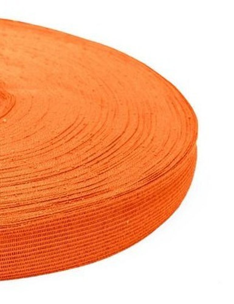 Тесьма окантовочная, ш. 2,2 см, п/э 100%, 2,4 гр/м, оранжевый