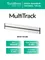 MULTITRACK Шина скрытой установки трековой системы 120 см БЕЛЫЙ