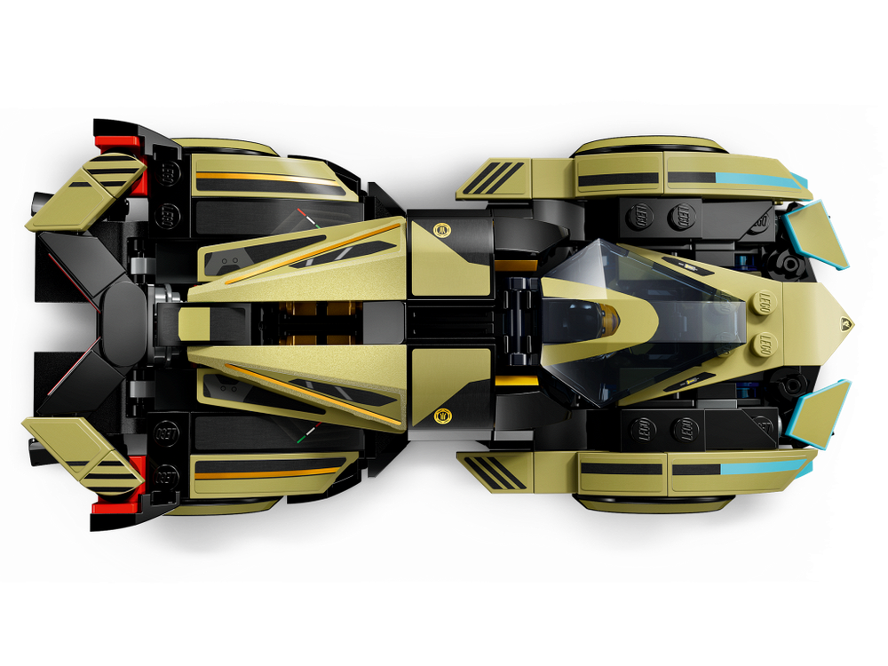 LEGO Speed Champions 76923 «Суперкар Lamborghini Lambo V12 Vision GT» — футуристический дизайн
