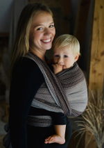 Слинг-шарф «Херрингбон шоколадный»