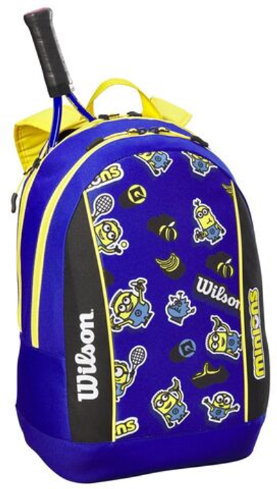 Рюкзак теннисный Wilson Minions V3.0 Tour JR Backpack - blue/yellow