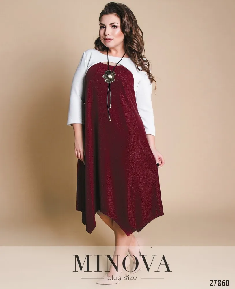 Платье 17-95-марсала Minova