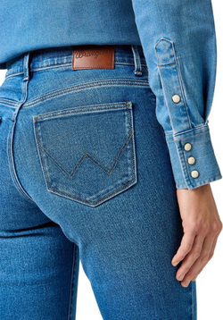 Джинсы Wrangler STRAIGHT URBAN HAZE синий