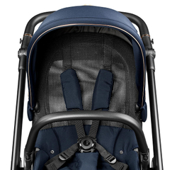 Коляска Peg Perego Veloce TC New Belvedere Lounge 3 в 1 Blue Shine