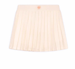 Детская теннисная юбка Roland Garros Kids Tal Sporty Chic Skirt - ecru