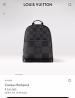 Рюкзак Louis Vuitton Campus