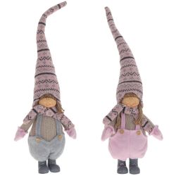 GAEM Игрушка набивная " Мальчик, Девочка", L14 W8 H50/26 см, 2в.