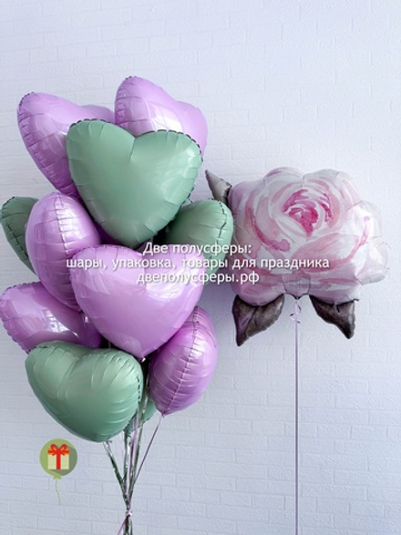 Набор шаров Розочка