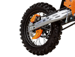 Питбайк Regulmoto SPITFIRE 17/14 PRO 140сс черный/оранжевый