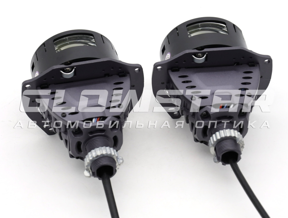 Билед модули Sariti S1 Plus 2025 3.0 дюйма, 2 чипа, 5500K, 12V, 53W/61W, крепление 3R и съемное гаечное (комплект, 2шт)