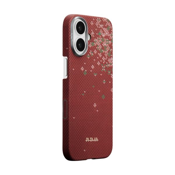 Чехол Pitaka Edge Case для iPhone 17, Рассветный красный | Daybreak Red
