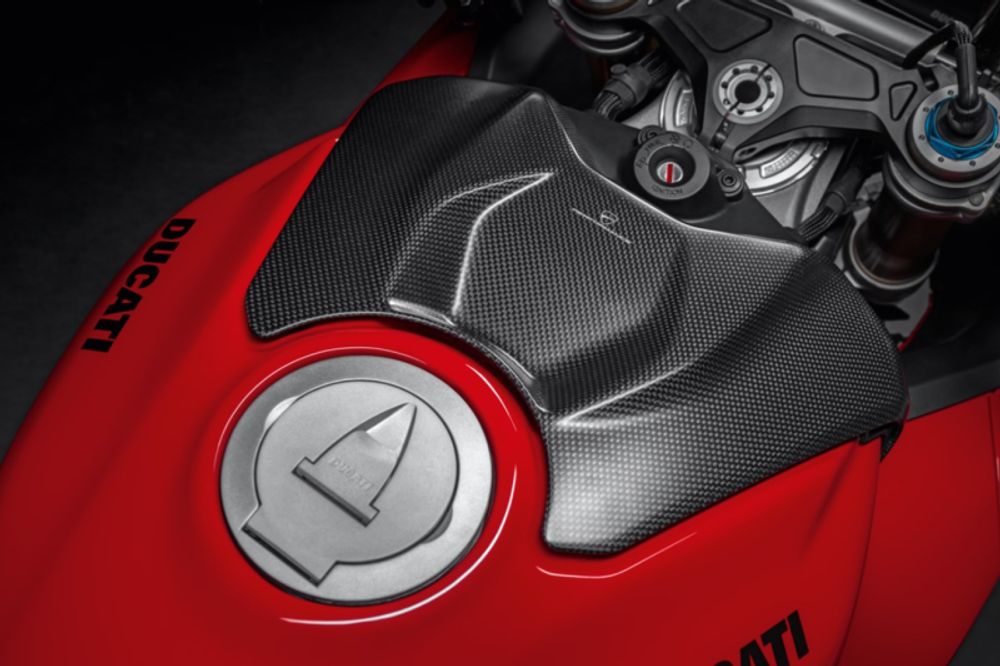 Ducati Performance Карбоновая накладка топливного бака Panigale V4 (2025 + ) 96981821AA