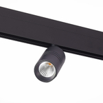 ST365.436.07 Магнитный трековый светильник Черный LED 1*7W 3000K 595Lm Ra&gt;90 36° IP20 L-xW44xH90 48V