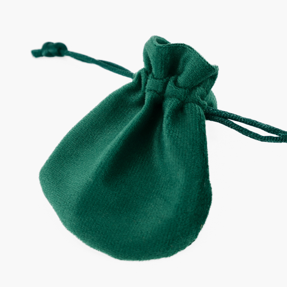 Подарочный мешочек U‑образной формы из плюша.