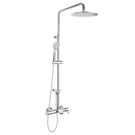 Душевая система с изливом и с регулировкой высоты BLAUTHERM 935612RP300