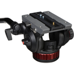 Штативная головка Manfrotto MVH502AH, для видео, 2D, с плоской базой