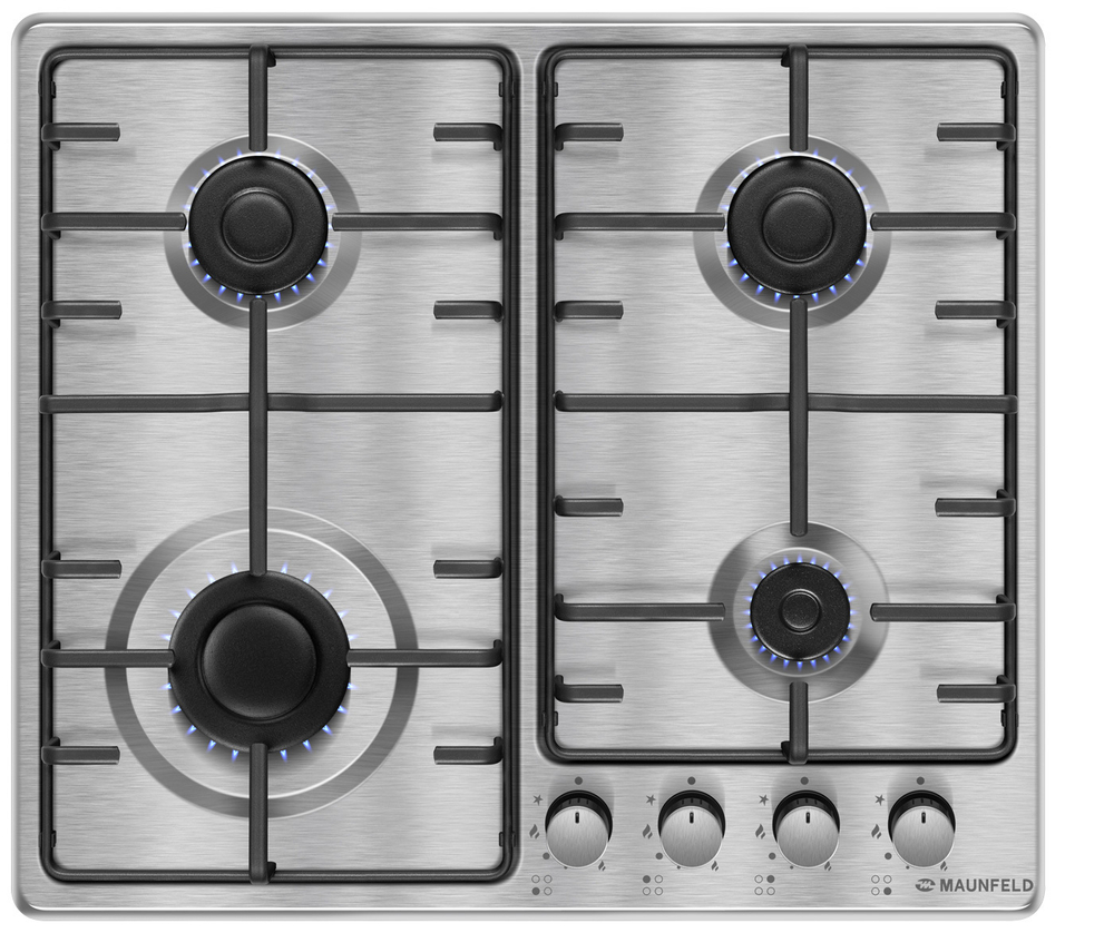Газовая варочная панель MAUNFELD EGHS.64.3STS-ES фото 