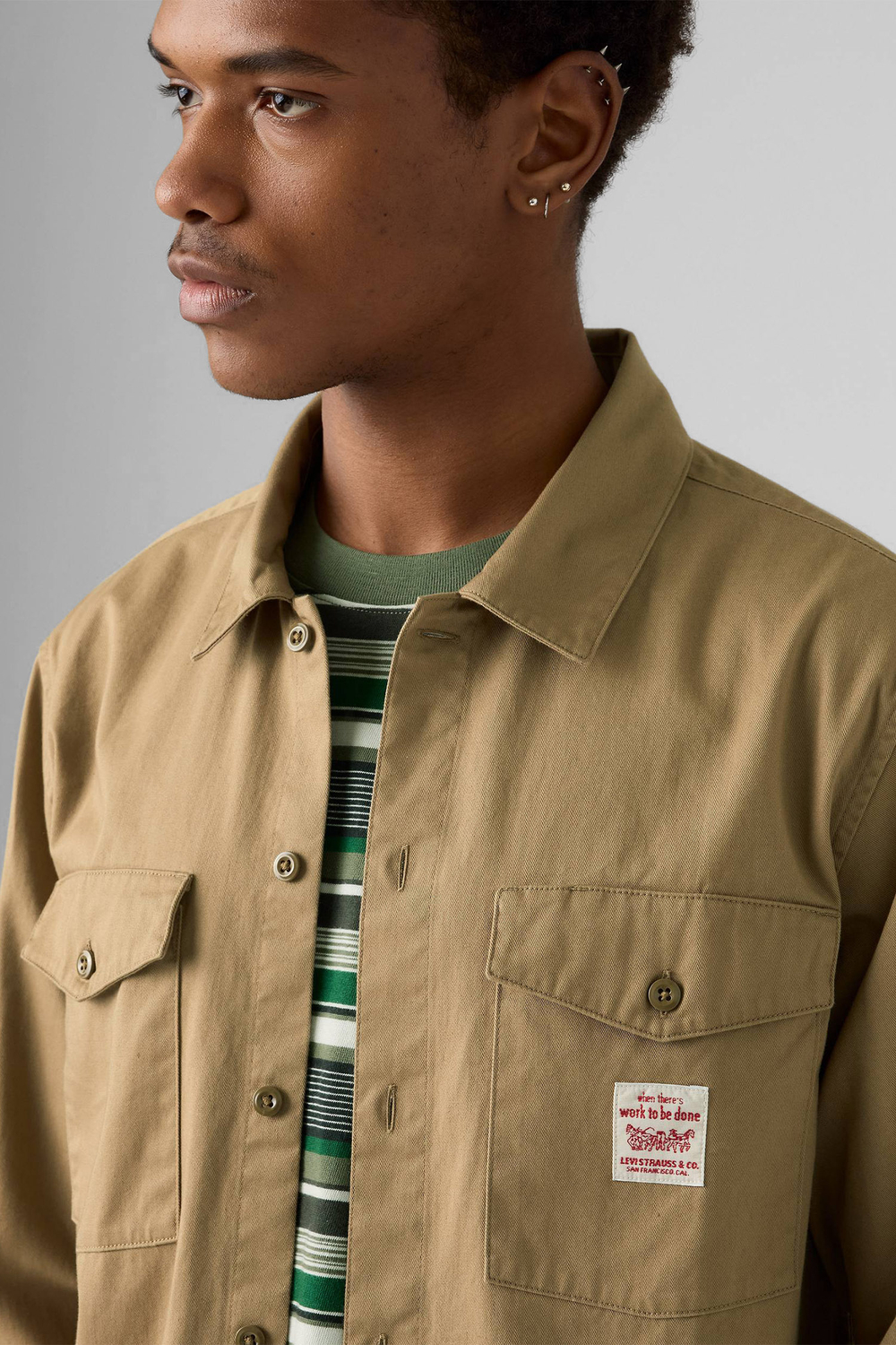 Рубашка мужская LEVI'S LS WORKER - WW