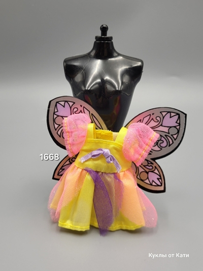 Одежда для куклы Барби - Келли винтаж платье 1668