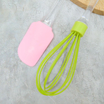 Набор кухонных принадлежностей силиконовый: лопатка+венчик, 24.3*4.9см/25*5см, NNATA200