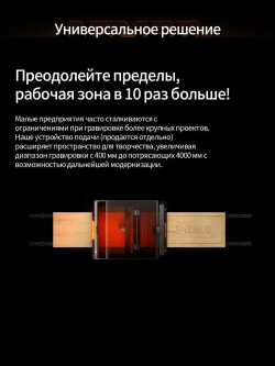 ACMER P3 48Вт лазерный гравер композитный свет диода закрыл двойную лазерную машину CNC высокоскоростной резки 400X4000mm