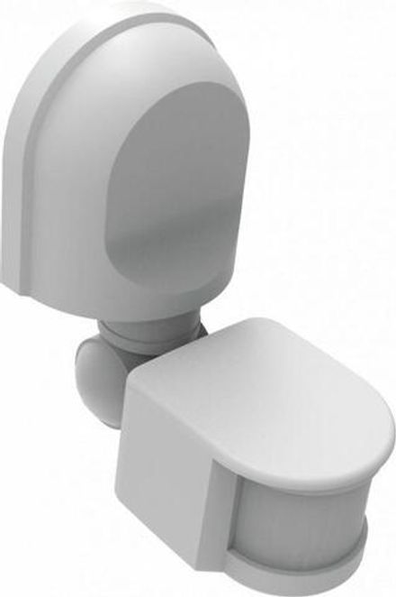 Датчик движения инфракрасный ДДИ-101 02 1200Вт 2-12м 180град. бел. DEKraft 60131DEK