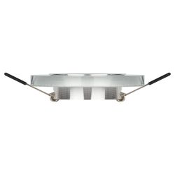 DK7 CH/SHSL Светильник ЭРА декор стекло круглое MR16,12V/220V, 50W, хром/серебряный блеск