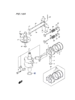 Упорная шайба коленвала DF4-DF6