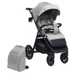 Коляска детская прогулочная BubaGo арт.BG 132-AL-1 MODEL BASS color/ цвет Light gray/ Светло серый