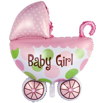 Шар Фигура "Коляска Girl"