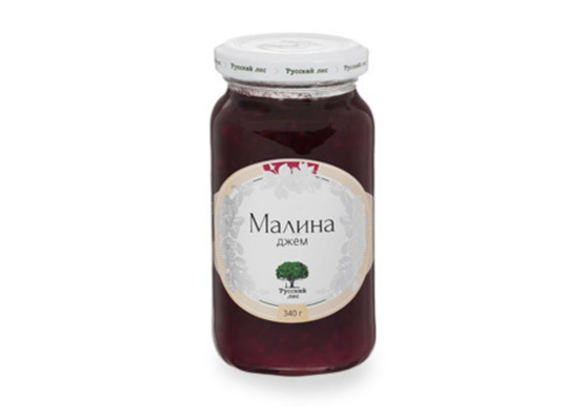 Джем "Русский лес" малина, 340г
