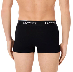 Мужские спортивные боксеры Lacoste Cotton Stretch Jersey 3P - black/black/black
