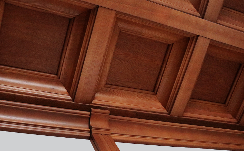 Узел кессонный потолочный