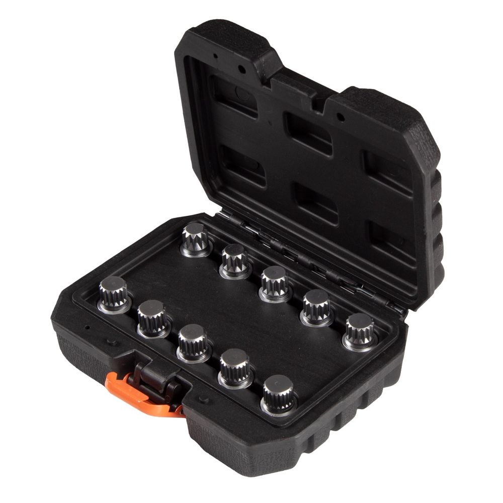 AFFIX (AF10942210C) Набор насадок для секреток колес VAG, кейс, 10 предметов