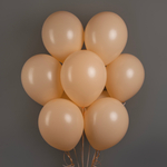 Шар 12" Персик Малибу, макарунс / Pastel Matte Malibu Peach 660 Sp