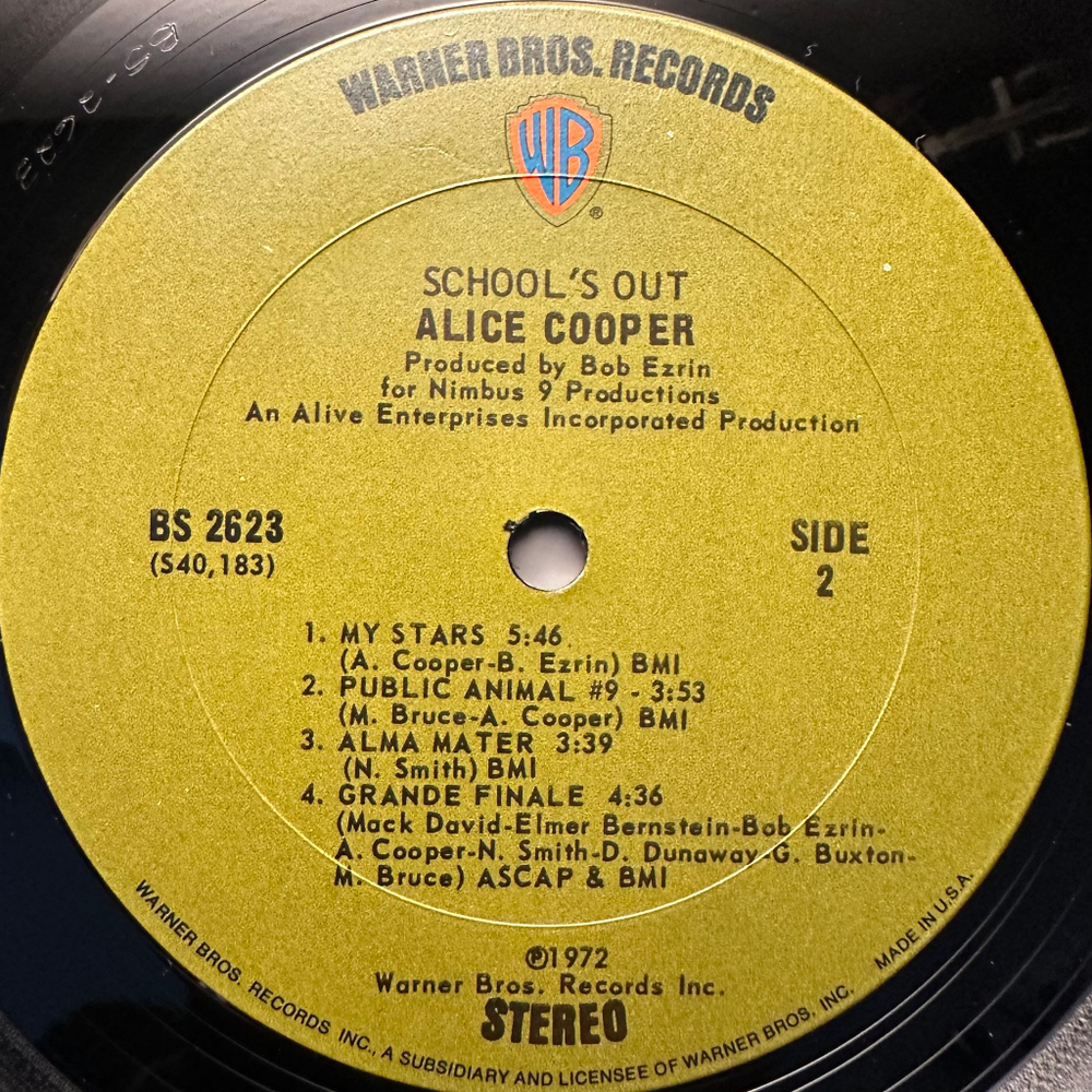 Alice Cooper - School's Out (США 1972г.)