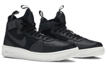 Nike Air Force 1 mid-top sneakers men's black