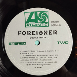 Винтажная виниловая пластинка LP Foreigner Double Vision (Japan 1978) (Obi)