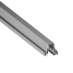 Встраиваемый алюминиевый профиль 3в1 под натяжной потолок,  75х82, 5х3000. Цвет:Серебро, Серия:DN8ALE