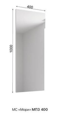 МС Мори Прихожая МПЗ 400 (МП) Графит