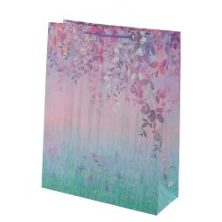 GAEM Пакет подарочный M (бумага, плотность 210г/м2, блок микс 12шт), L26 W10 H32 см, 4в.