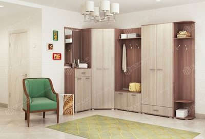 «Прихожая ИТАЛИЯ». Композиция №3 Шимо тёмный - Шимо светлый