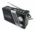 Радиоприемник Waxiba XB-752URT (FM/USB/TF) фонарик