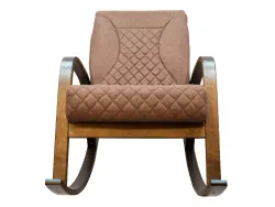 Массажное кресло качалка FUJIMO CAROLINE F2001 TCF белый,шоколад,серый