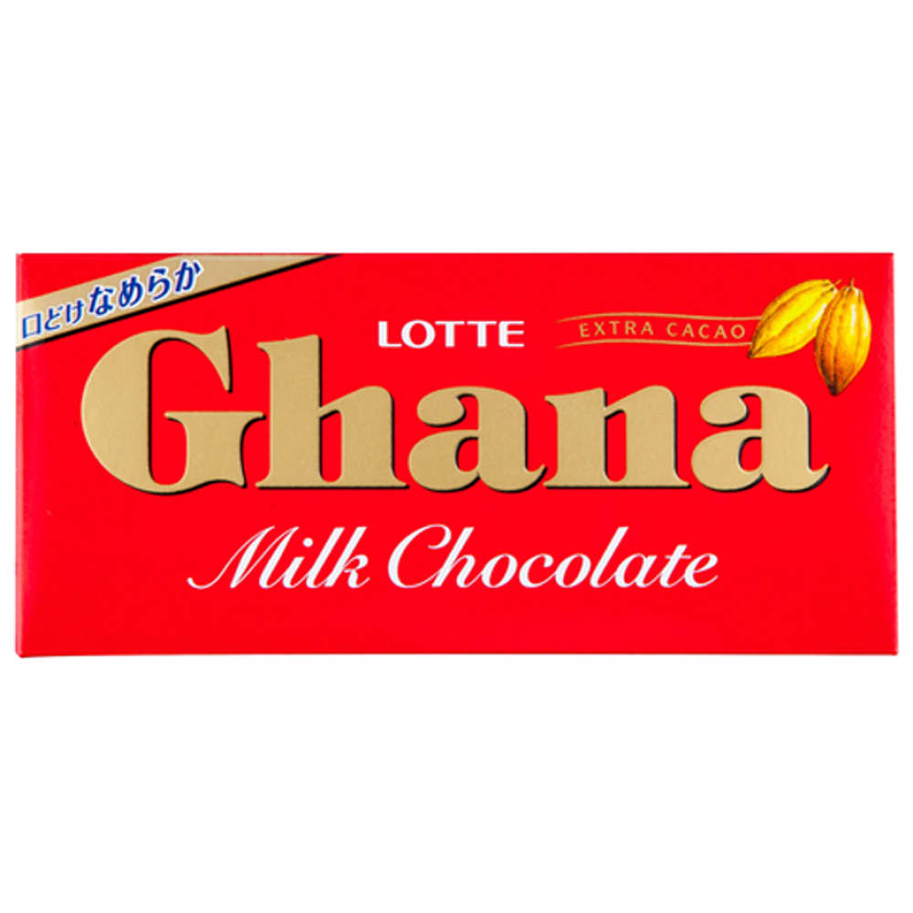 Шоколад GHANA MILK молочный, 50г
