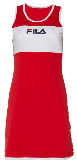 Женская Платье теннисное Fila Dress Lola W - fila red