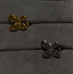 Кольцо Flower gold