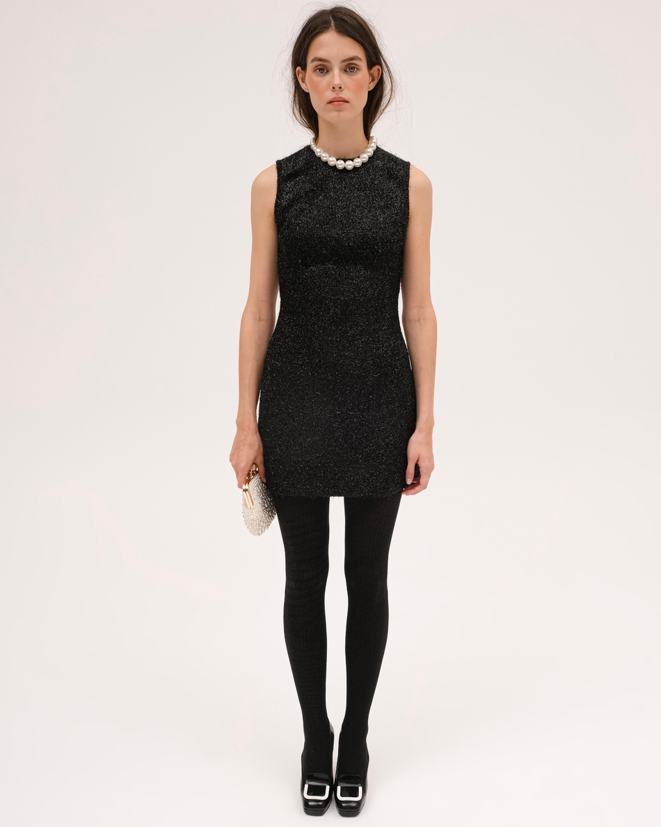 Колготки с люрекосом Безлунная ночь