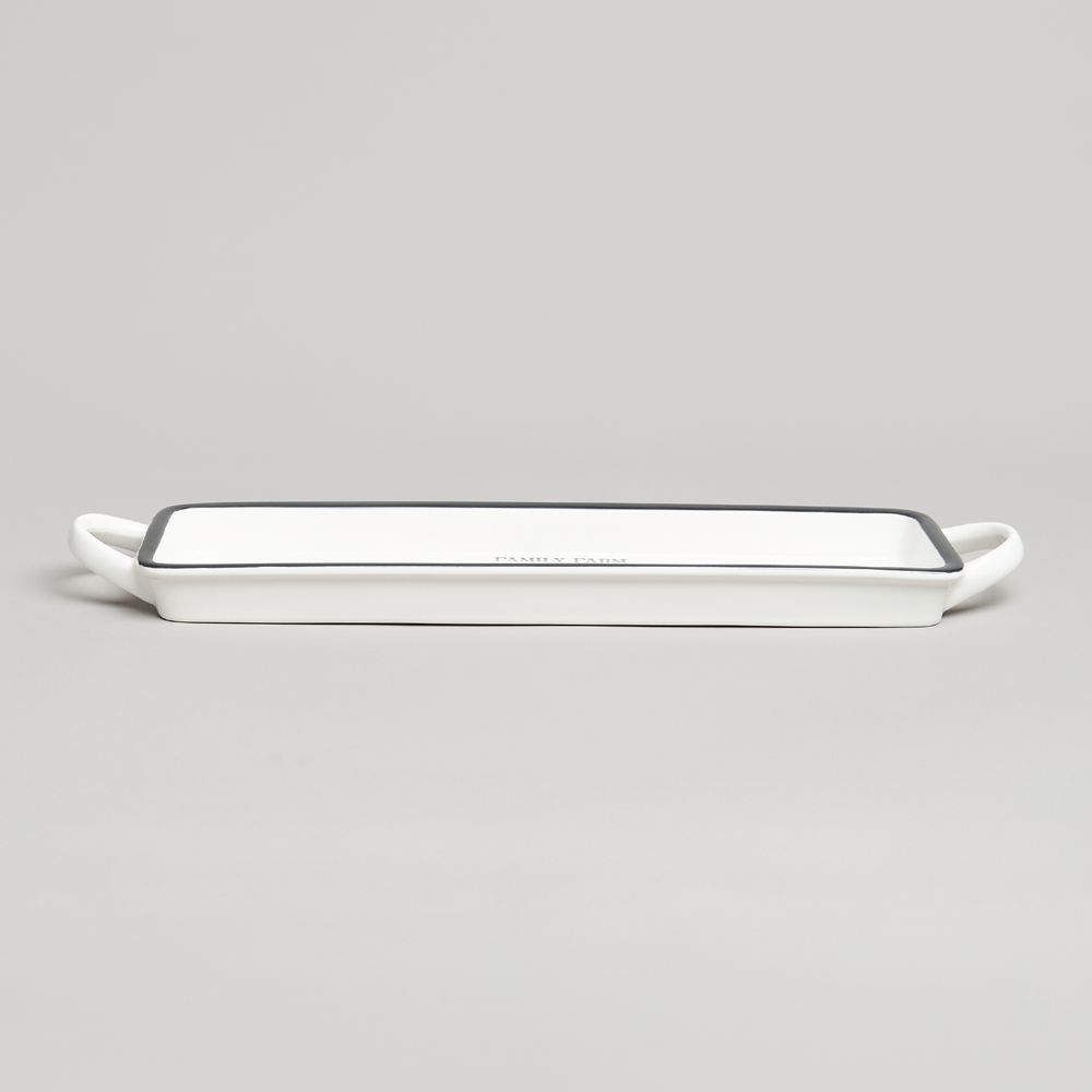 БЛЮДО С РУЧКАМИ LEFARD "FAMILY FARM" ПРЯМОУГ. 42*12*3,5 СМ (КОР=16ШТ.)