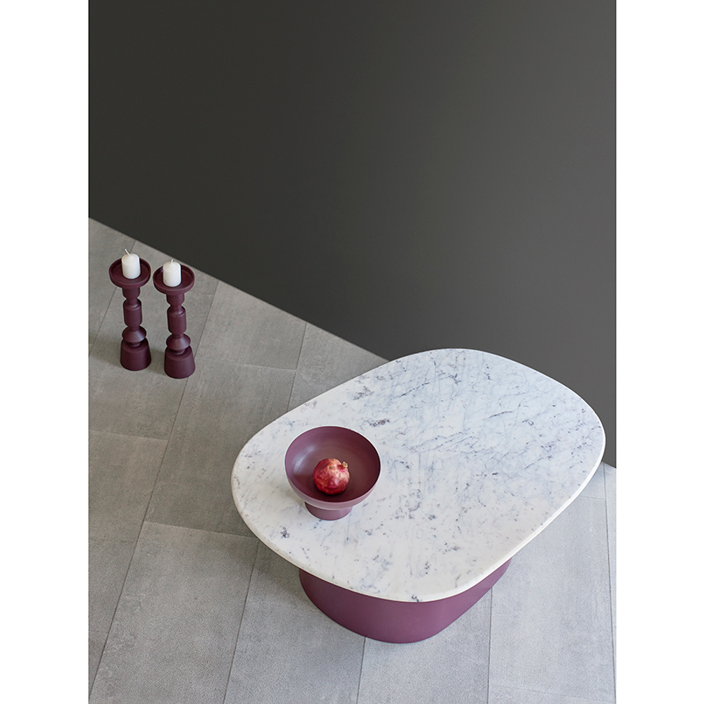 Столик журнальный Bergenson Bjorn Mojo, 90х62 см, сливовый